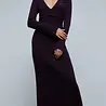 Diamond Textured Weave Dress Purple Diamond Textured Weave Dress Purple