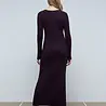 Diamond Textured Weave Dress Purple Diamond Textured Weave Dress Purple