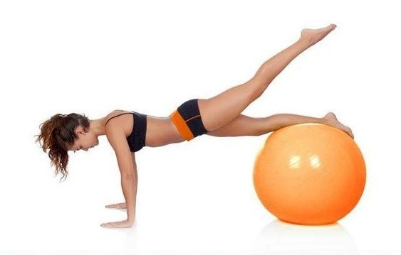 RFM Gymbal - Fitness Bal - Ø 65 of 75 cm - incl. pompje, foto 3 van 5
