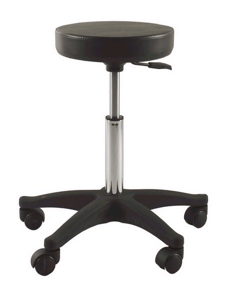 Tabouret met kunststof voet