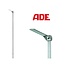 ADE Telescopische lengtemeter – voor wand- en weegschaalmontage – 60 tot 210 cm