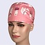 OK muts tieback type Polar Bears - roze - operatiemuts