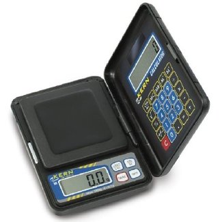 KERN Kern pocketweegschaal met calculator 320 gram / 0,1 gram nauwkeurig