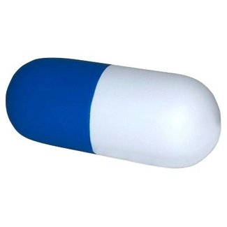 Anti-stress bal in de vorm van een Capsule