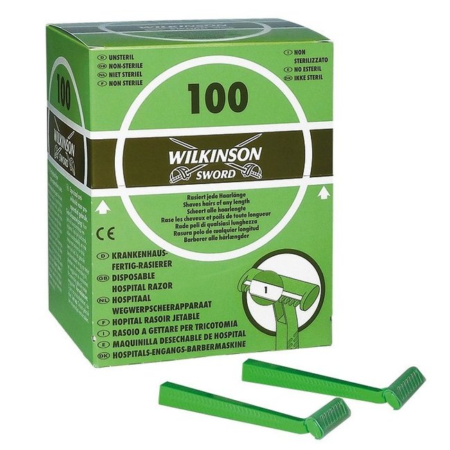Wilkinson Scheermesjes disposable met 1 mesje 100 stuks