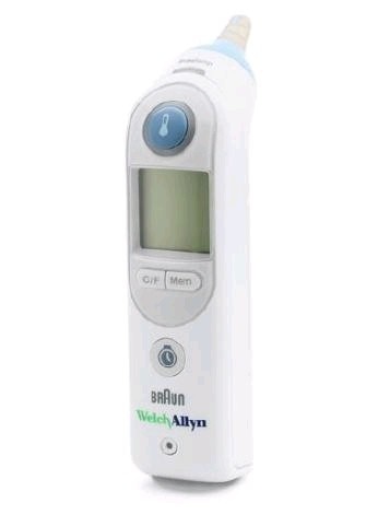 Welch Allyn Braun Thermoscan Pro-6000 digitale oorthermometer, foto 5 van 5