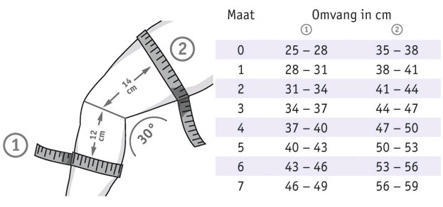 Bauerfeind GenuTrain kniebrace, foto 4 van 6
