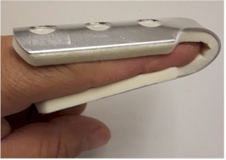 Vingerspalk Aluminium