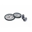 Littmann® 3M™ Littmann® Stethoscoop spare parts kit, Classic III, Cardiology IV, Cardiology III of CORE grijs