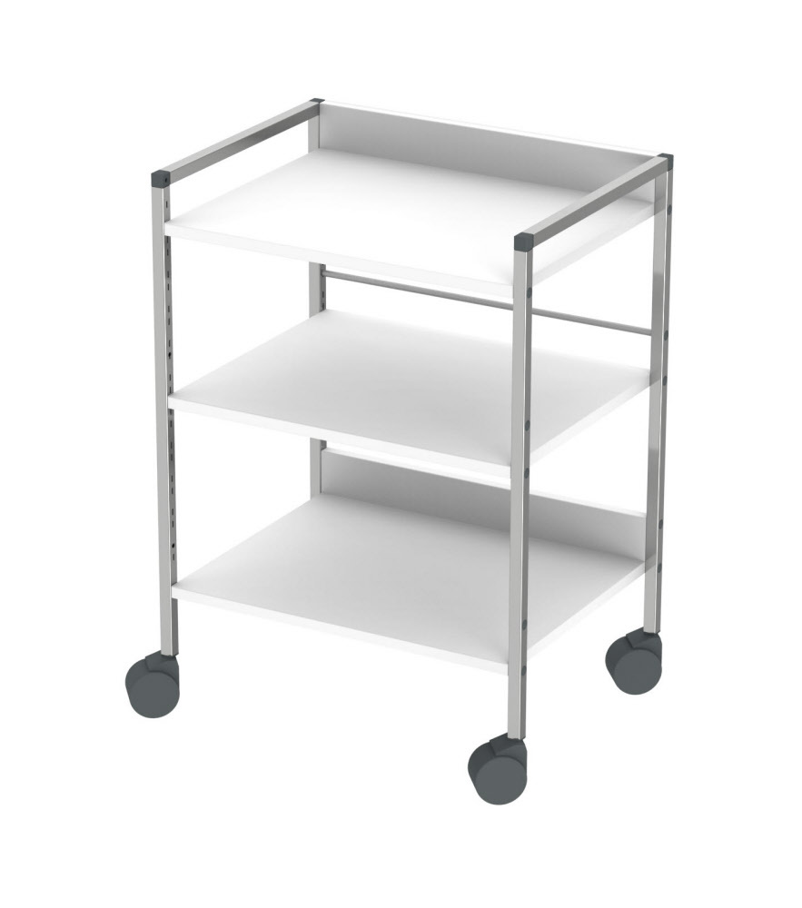 Haeberle Verrijdbare Multipurpose trolley met 3 bladen - Variocar 60