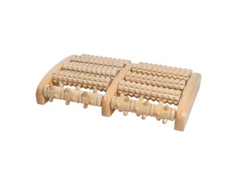 Voet massageroller hout 10 rollen