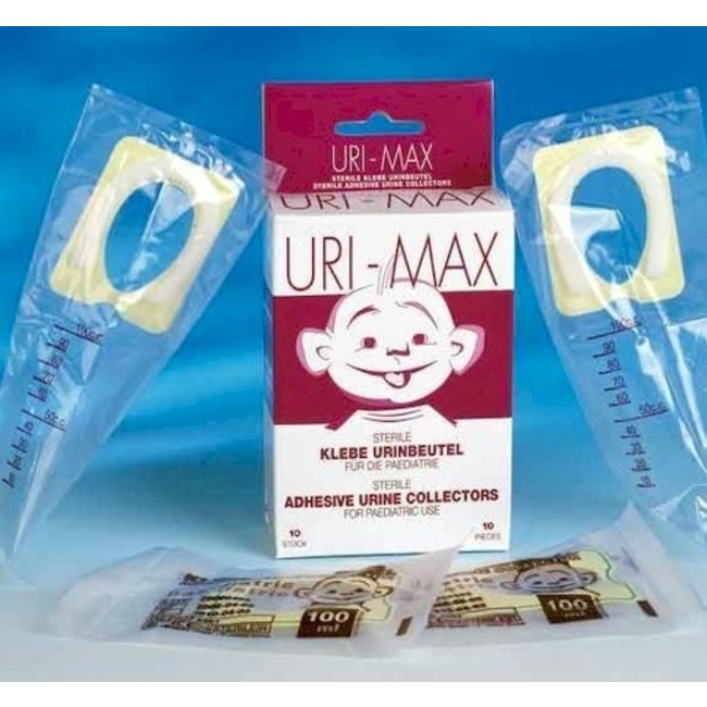 Uri-Max Urine opvangzak voor baby's/ kleine kinderen Steriel 10 st.