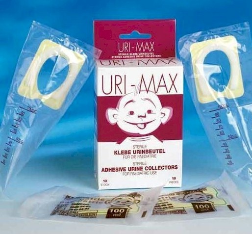 Uri-Max Urine opvangzak voor baby's/ kleine kinderen Steriel 10 st.