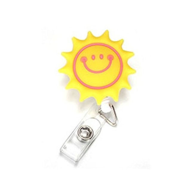 Badgehouder Sunshine - Lachend zonnetje