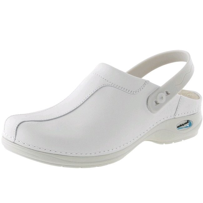 Wash & Go Wasbare clogs kleur: wit