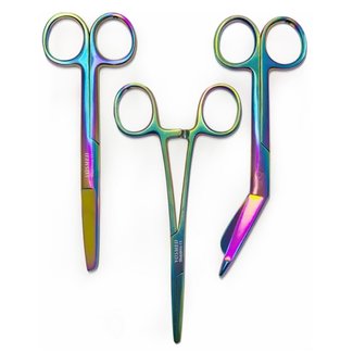 Satillo Verpleegkundige Scharenset – Metallic Rainbow