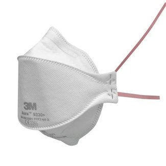 3M FFP3 Mondkapje | Zonder uitademventiel | Type 9330+ | 3M | Per stuk of per 20 stuks