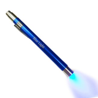 Penlight "Blue light" met blauw licht LED