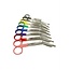 Satillo Verbandschaar gekleurd handvat – 14 cm, A+ kwaliteit, diverse kleuren, optioneel met gravering