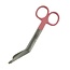 Satillo Verbandschaar gekleurd handvat – 14 cm, A+ kwaliteit, diverse kleuren, optioneel met gravering