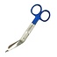 Satillo Verbandschaar gekleurd handvat – 14 cm, A+ kwaliteit, diverse kleuren, optioneel met gravering