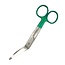 Satillo Verbandschaar gekleurd handvat – 14 cm, A+ kwaliteit, diverse kleuren, optioneel met gravering