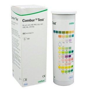 Roche Roche Combur 10 urineteststrips voor de bepaling van 10 urineparameters