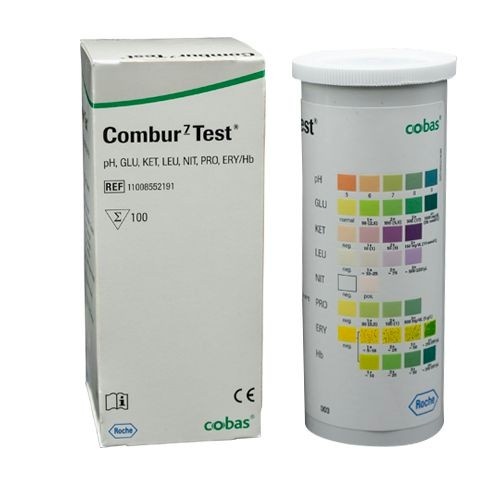 Roche Combur 7 urineteststrips voor de bepaling van 7 urineparameters