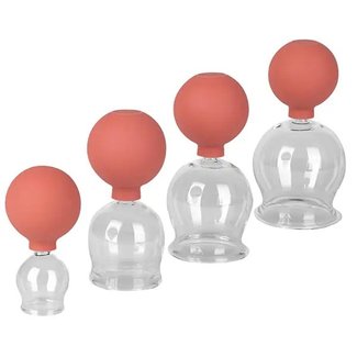 Cupping glas - Glazen cup met ronde bal