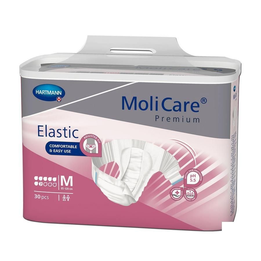 ​MoliCare® Incontinentieluiers Volwassenen - Diverse maten - 7 drops - Molicare Premium Elastic
