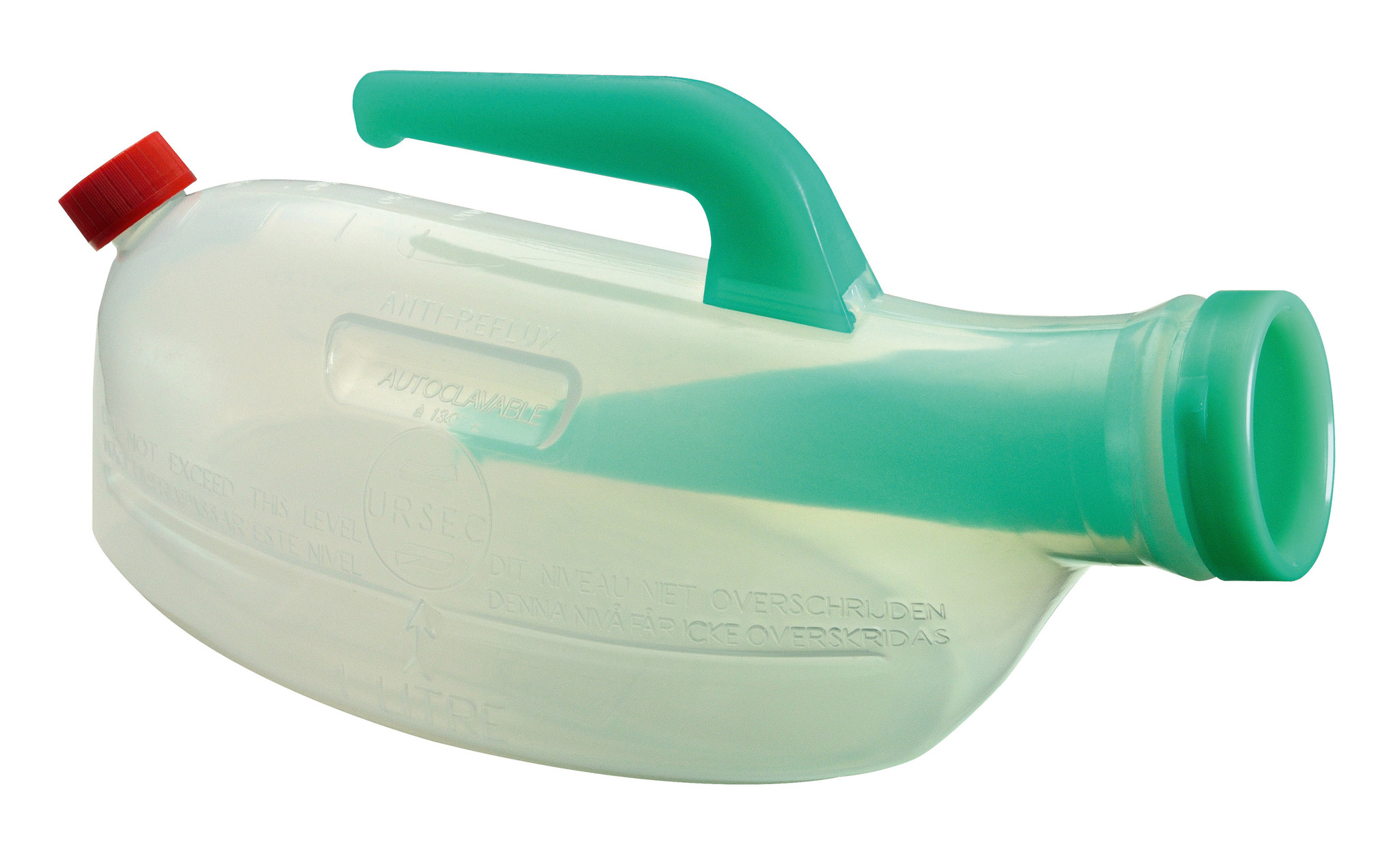 URSEC® Antilek mannen urinaal met terugloopbeveiliging