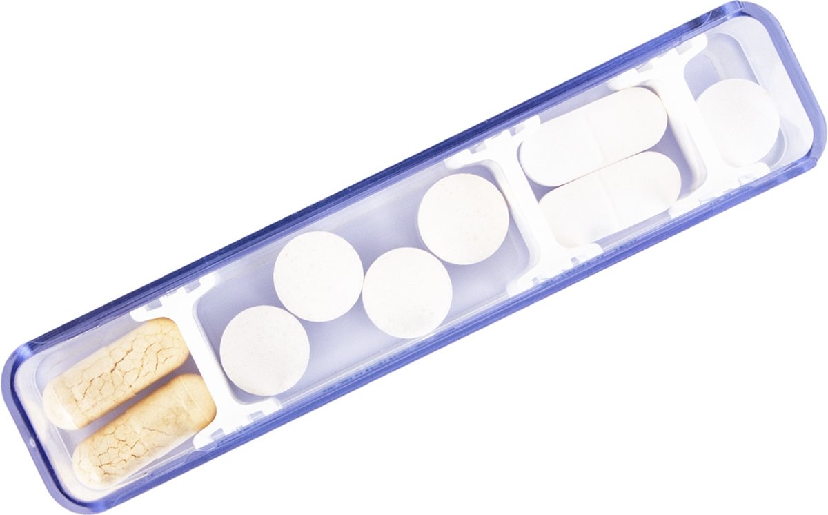 Pillendoos weekagenda Medidos - Classic blauw, foto 5 van 6