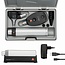 Heine K180 LED oog/oorset - met USB oplaadbaar handvat en hardcase