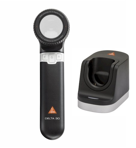 Heine Delta 30 Dermatoscoop - Geavanceerde Beeldkwaliteit met 10x Vergroting, Polarisatietechnologie en Instelbare Helderheid, foto 5 van 6