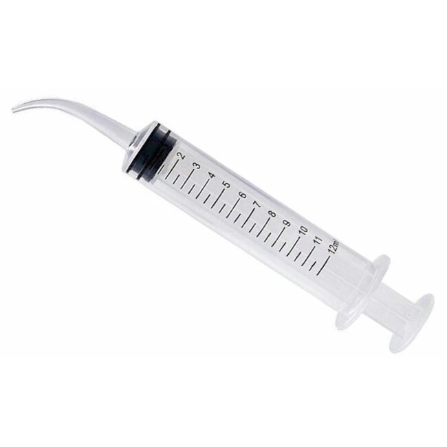 3-Delige kaakspoelspuiten 12 ml -  Met Schaalverdeling - 4 stuks