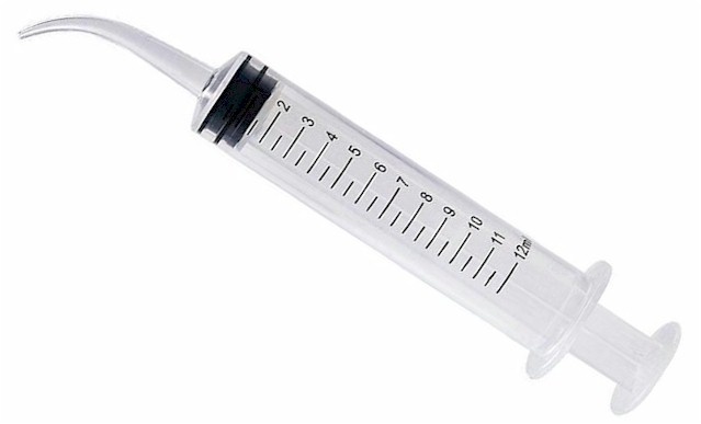 3-Delige kaakspoelspuiten 12 ml - Met Schaalverdeling - 4 stuks, foto 2 van 2