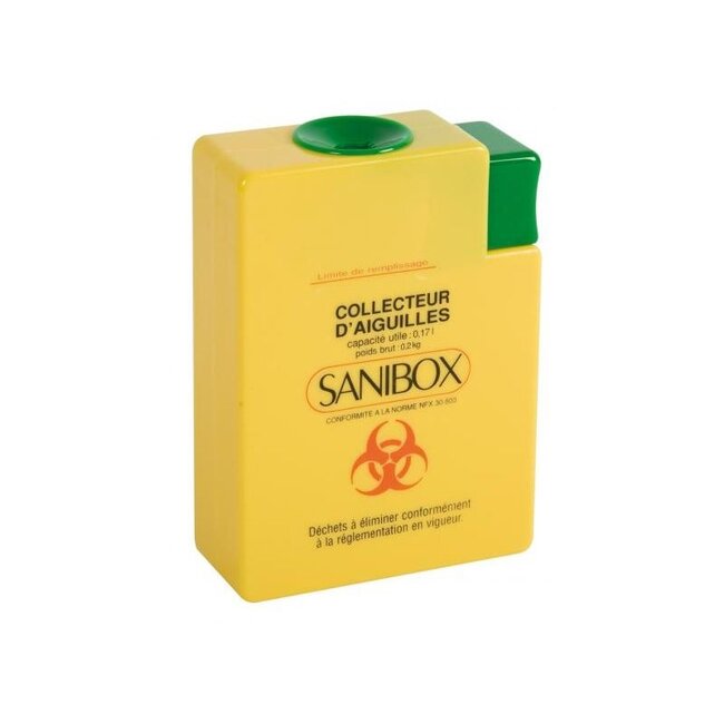Sanibox Naaldcontainer Small - Mini SaniBox 170ml