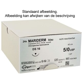 Catgut Mariderm® hechtdraad 3-0 met DS-19 naald