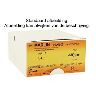 Catgut Marlin ® 4/0 met DS-16  naald - Per draad