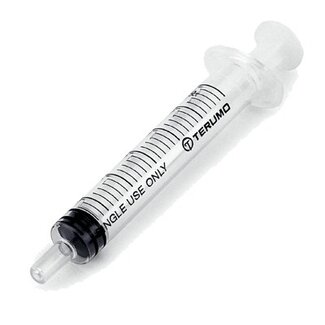 Terumo 3-Delige injectiespuit - 5ml Luer - 100 stuks