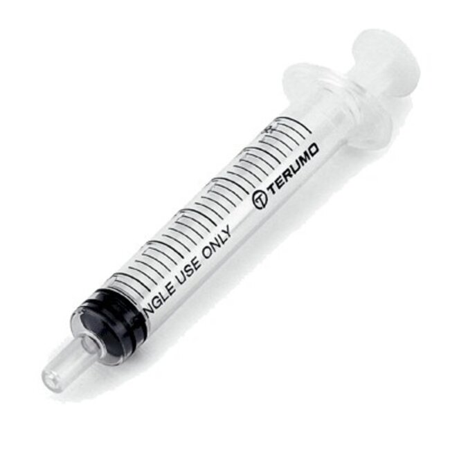 Terumo Terumo 3-Delige injectiespuit - 5ml Luer - 100 stuks