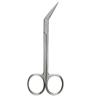 Irisschaar - 11,5cm - Zijwaarts Gebogen