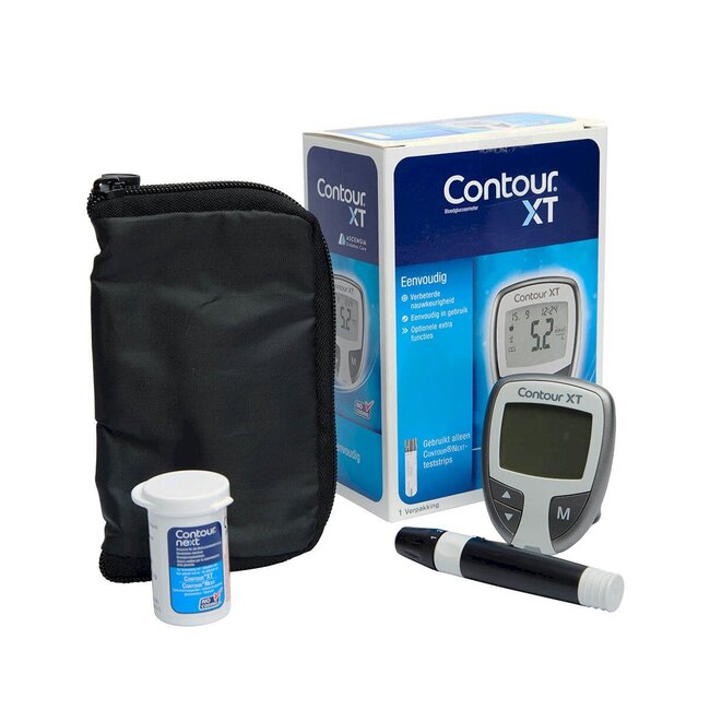 Contour® XT Bloedsuikermeter startpakket incl.10 strips