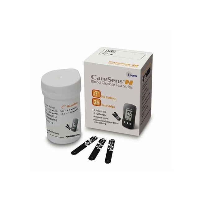 CareSens N Teststrips (50 stuks)