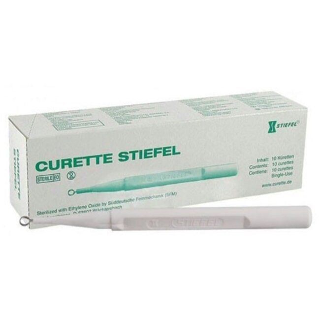 Stiefel curette per 10stuks