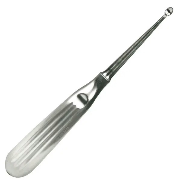 Scherpe lepel "Volkmann" - Maat: 0000 (2mm)
