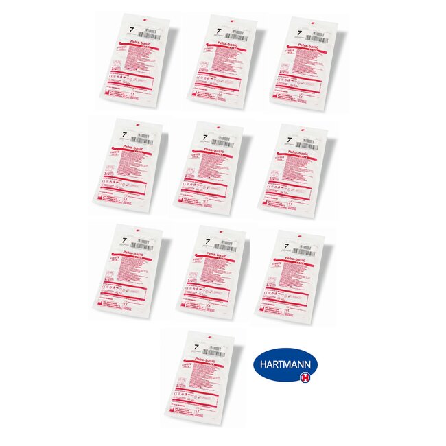 Hartmann Peha-basic - Latex handschoenen Steriel - 10 paar - individueel verpakt