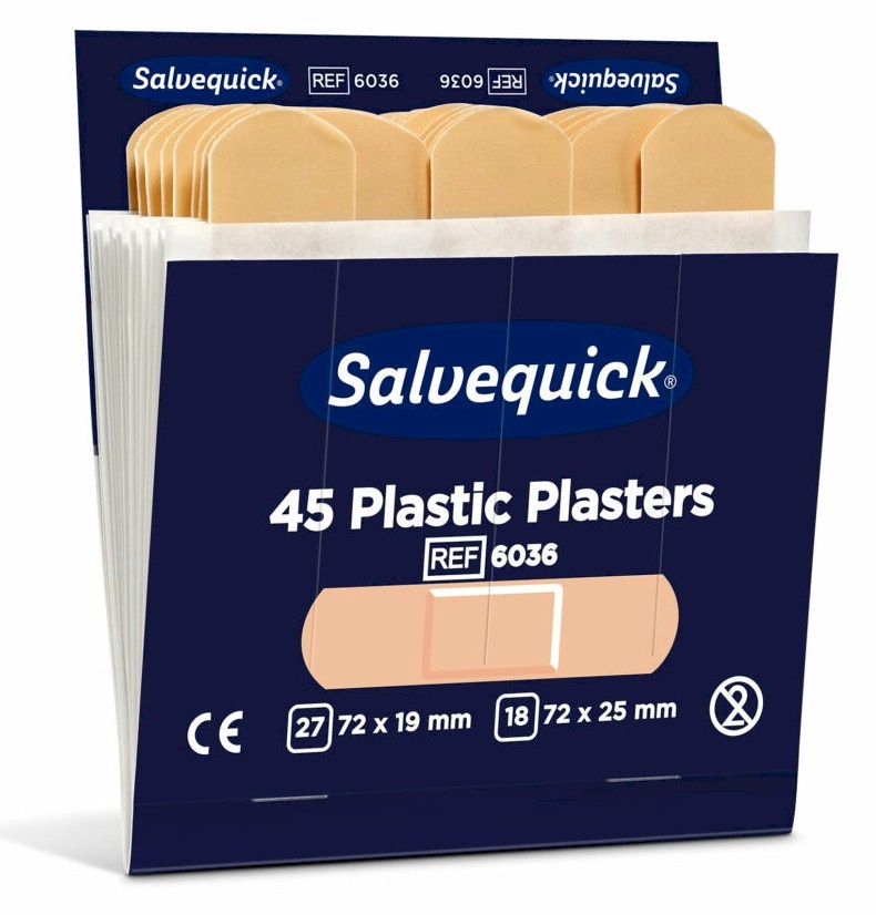 Cederroth Salvequick Plastic Waterproof pleister 6036