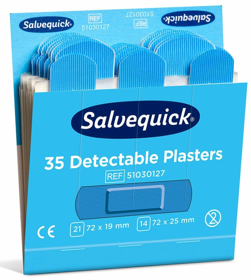 Cederroth Salvequick Detecteerbare pleister