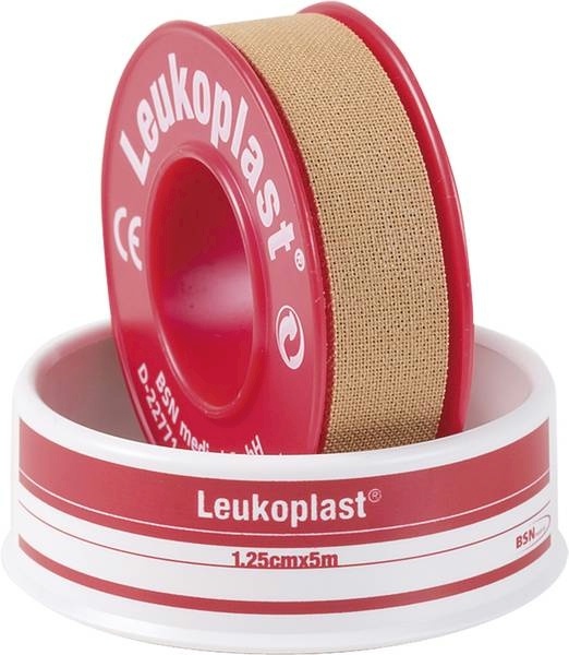 BSN Leukoplast kleefpleister. Rol 1,25cm x 5mtr.
